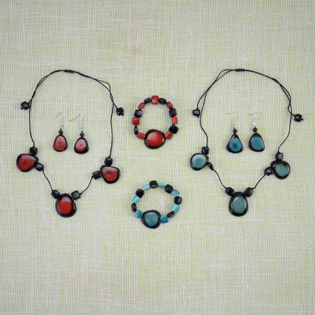 Fire and Ice Tagua Bundle of 2 sets