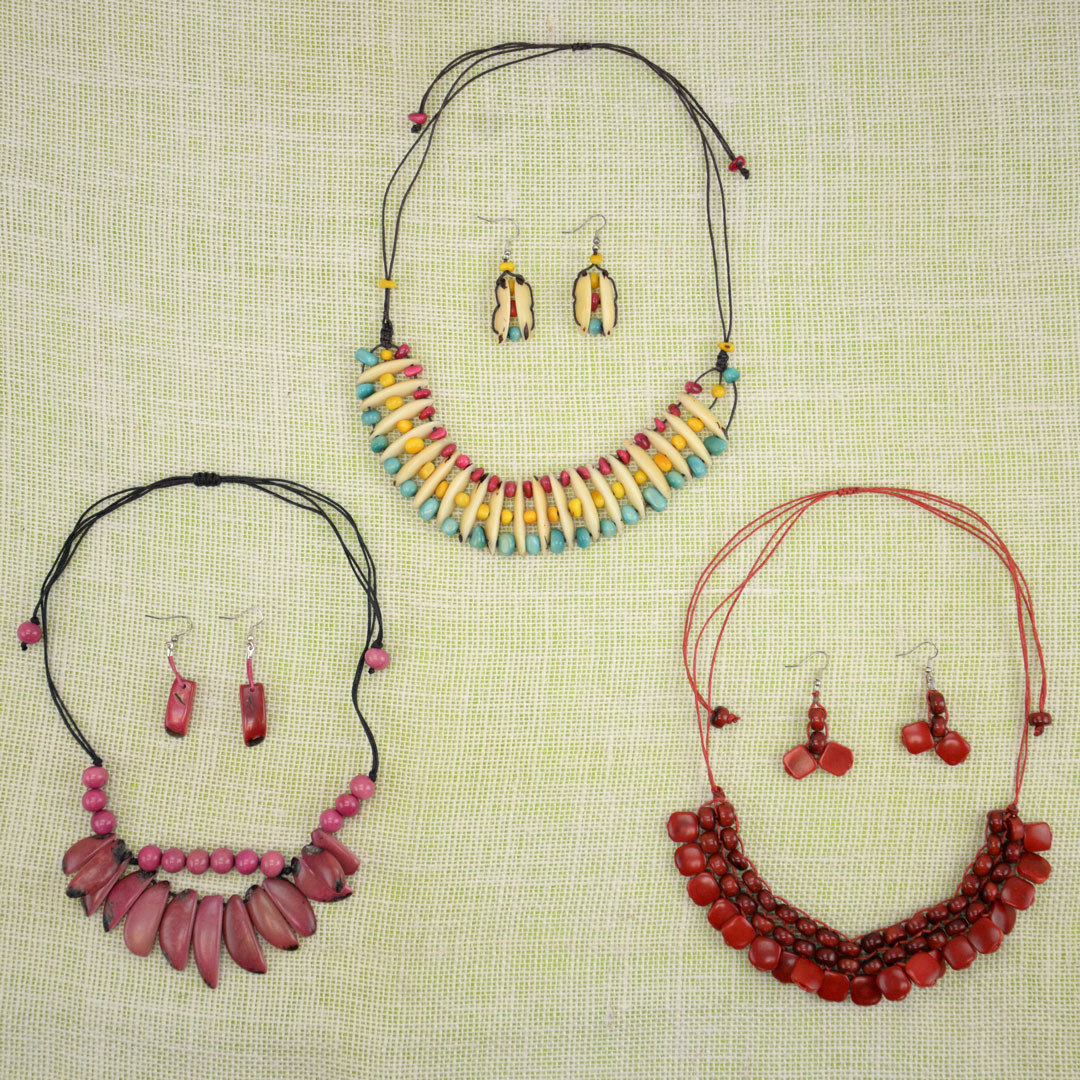 Charming Tagua 2pc Set (Bundle of 3)