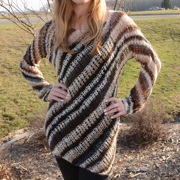 Loose Knit Alpaca Tunic
