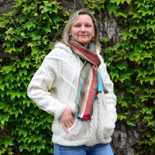 Cable Knit Wool Sweater