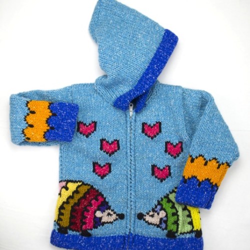 Hedgehogs in Love Sweater
