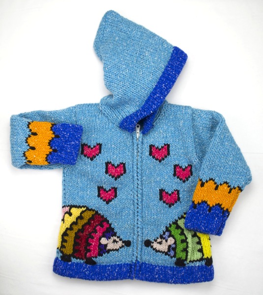 Hedgehogs in Love Sweater