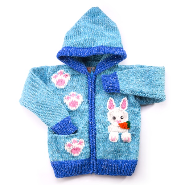 Rabbit in Pocket Sweater
