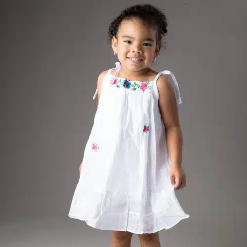 Lorena Strap Girl's Dress