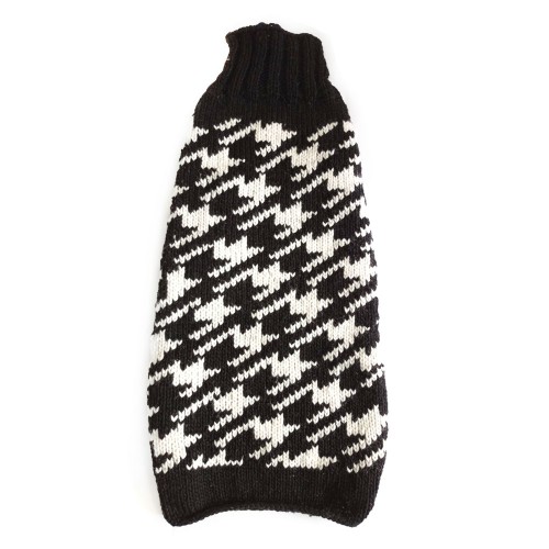 Houndstooth Dog Sweater