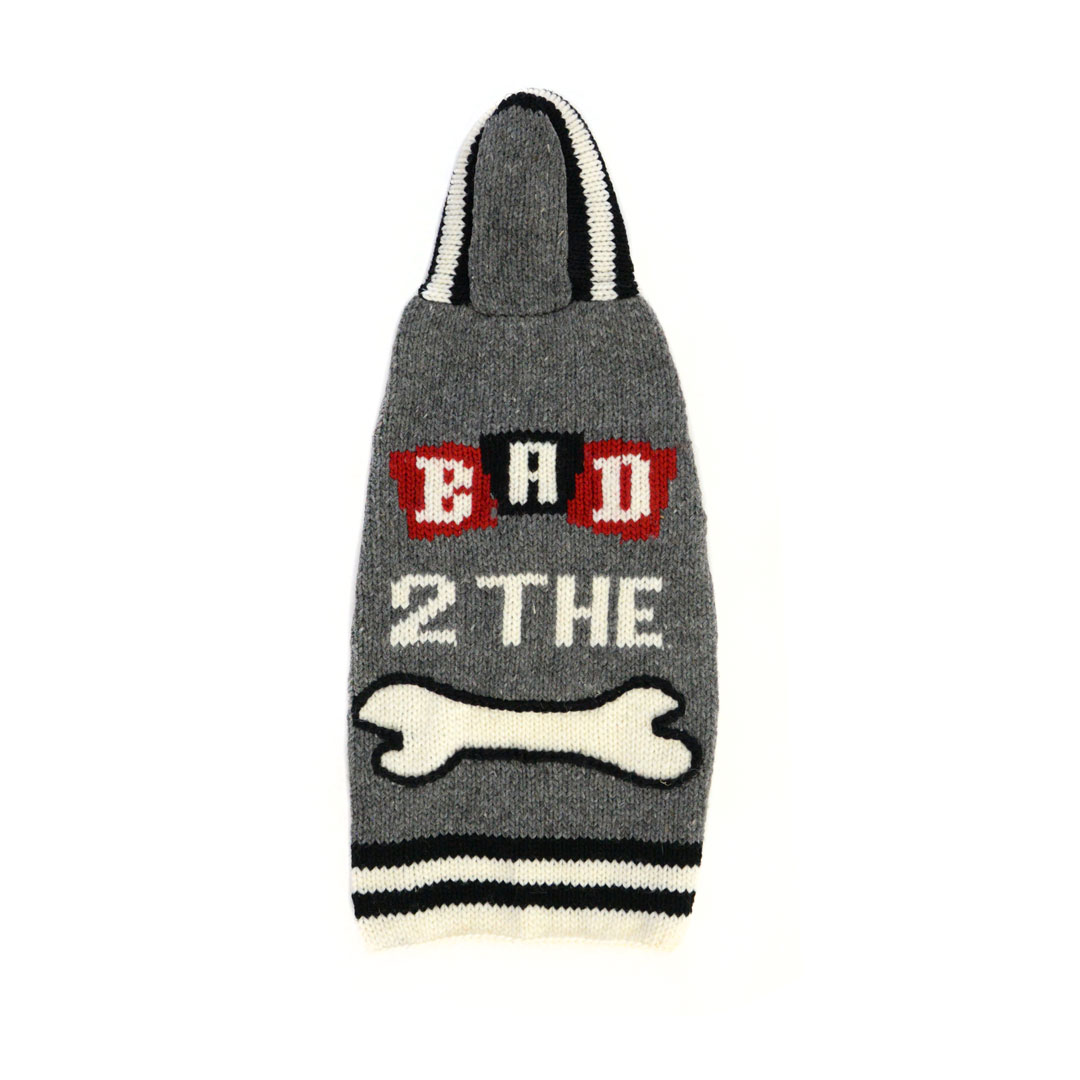 Bad to the Bone Dog Sweater