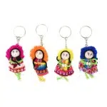 these cute looking dolls come in rainbow for colors these dolls have a colorful dress and have there hair dyed different colors