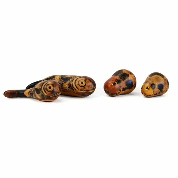 cute little gourd animals, there here to add pop to your home or show room