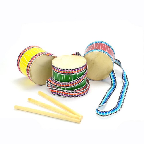 Small Colorful Drums with striker