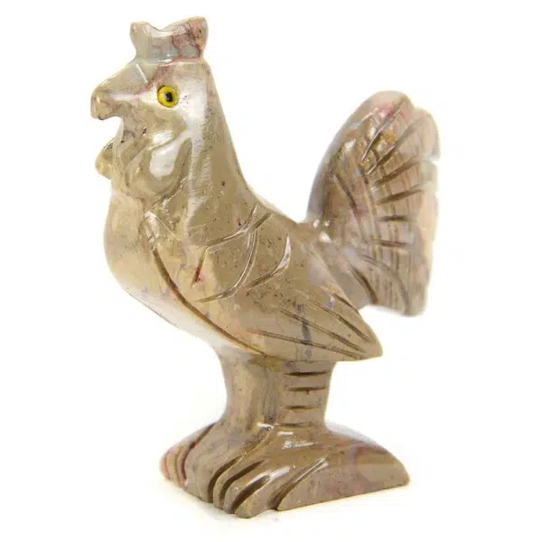A soapstone that looks like a chicken