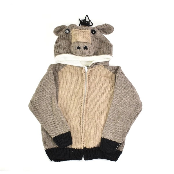 A kids animal sweater this is the horse