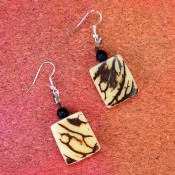 Natural Plaque Earring