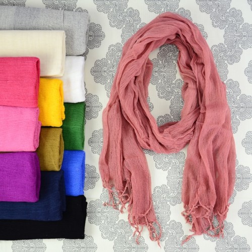 Hand Woven Cotton Scarf