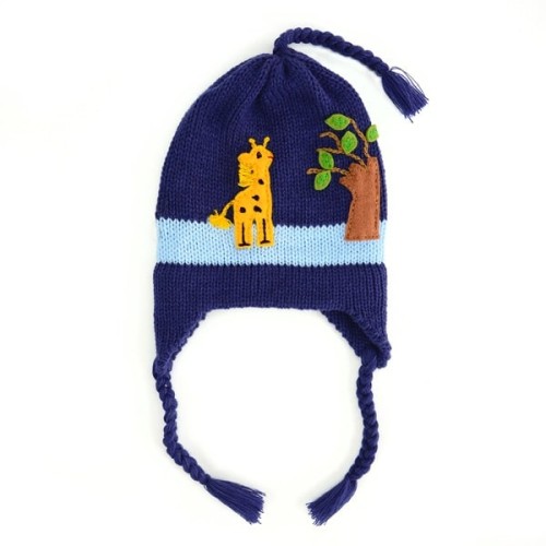 Appliqué Earflap Hat