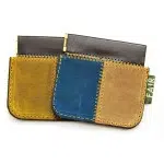 Suede Squeeze Pouch