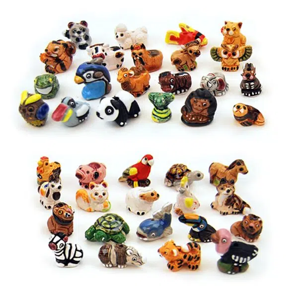 Here are all of the different ceramic micro critters
