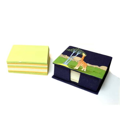 A note box refill, extra sheets of paper for your note box