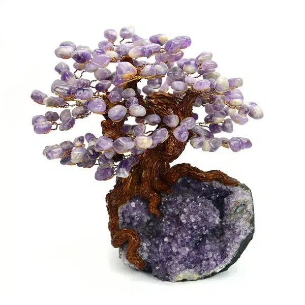 a 13 inch tree, that comes in bright colored, you can request the colors that you would like, this is purple