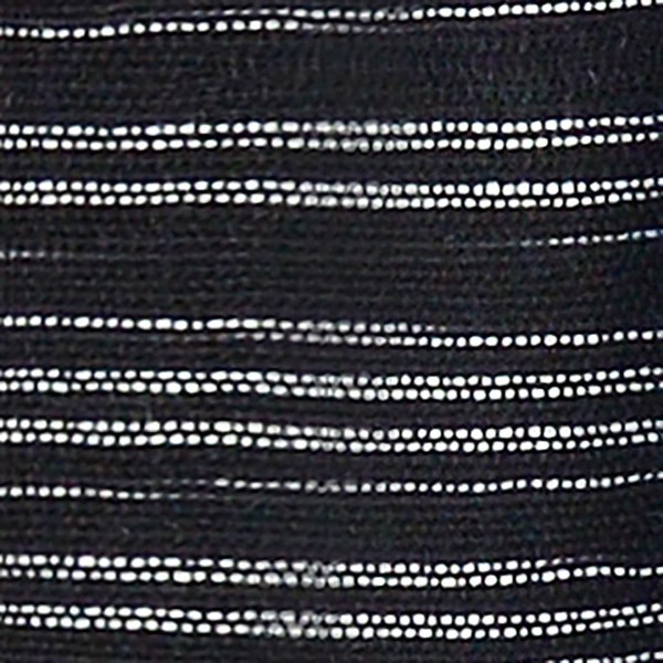 close-up of pinstripe cotton phone pouch