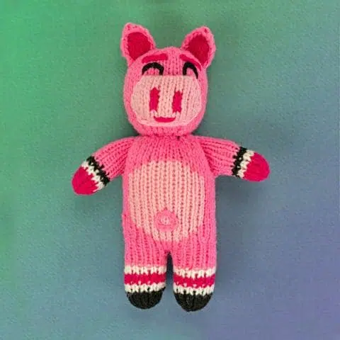 Pink Pig Dandy Pal