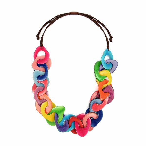 A picture of the multi cadena necklace.