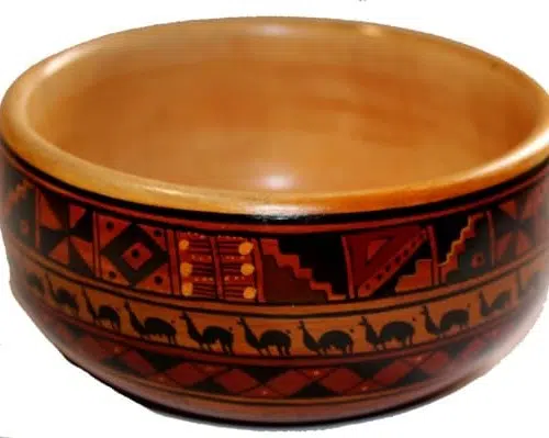 A extra small size wooden bread basket