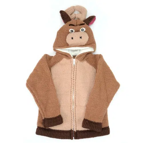 A kids animal sweater this is the moose
