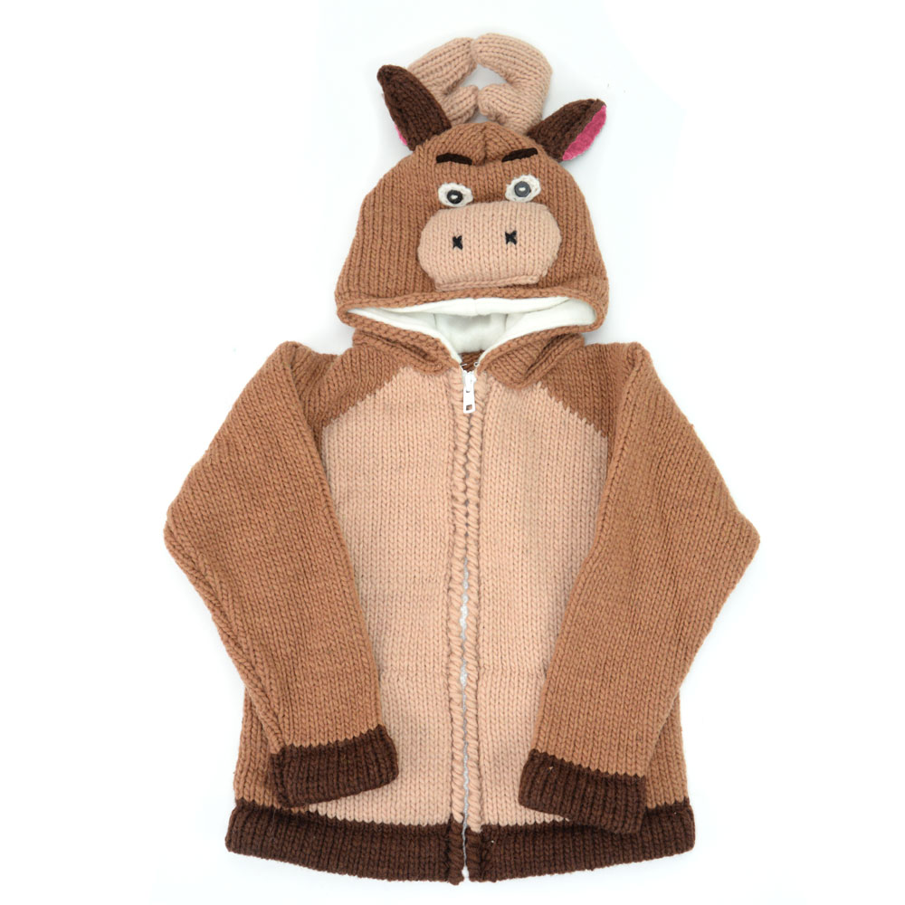 A kids animal sweater this is the moose