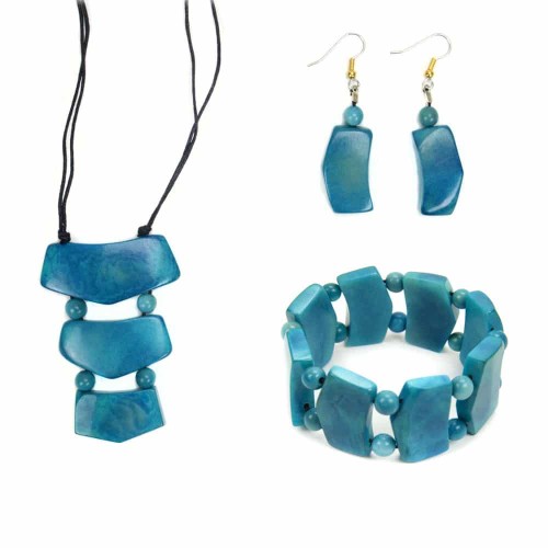 A picture of the turquoise ladder set