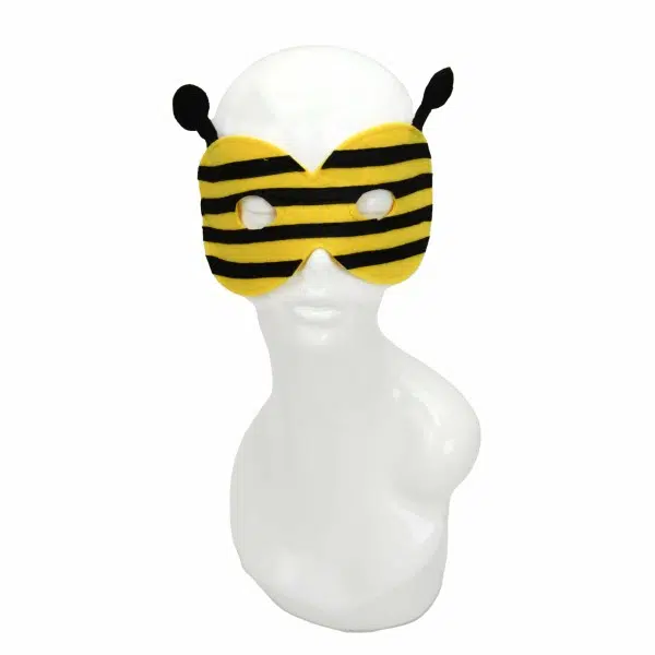 A mask to make you look like a bumble bee
