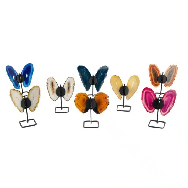 Agate Butterfly on Stand - Image 2