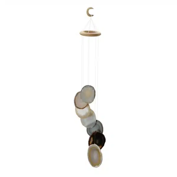 7 Slice Agate Wind Chime - Image 2