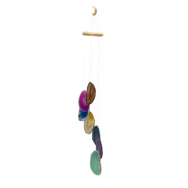 7 Slice Agate Wind Chime - Image 3