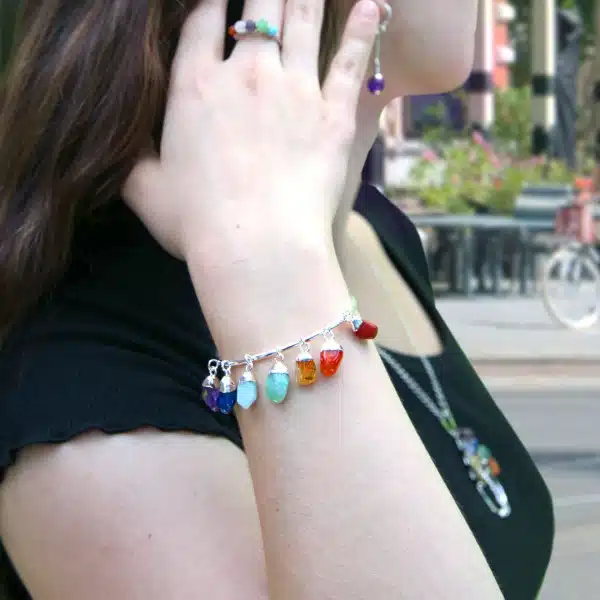7 Stones Chakra Bracelet - Image 2
