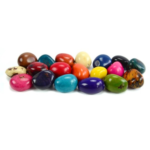 Dyed Tagua Nut