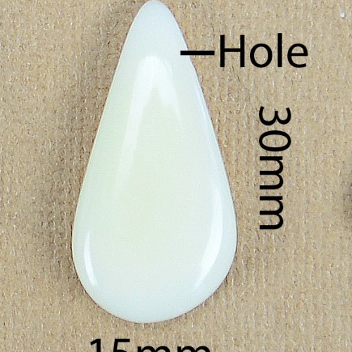 Undyed Teardrop