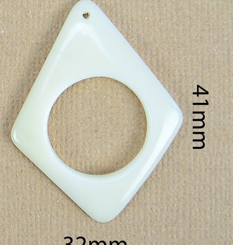 Undyed Diamond Donut