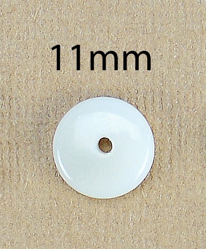 11mm Undyed Button