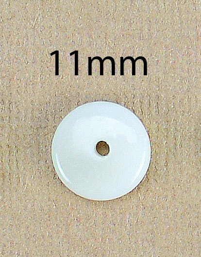 11mm Undyed Button