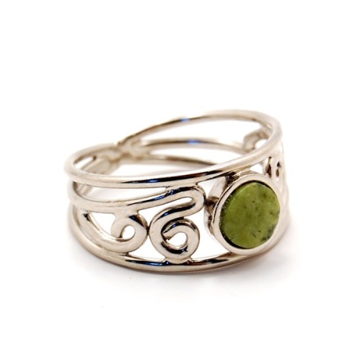 Ornate Stone Ring