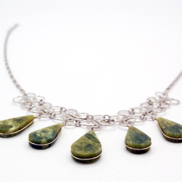 Cinco Stone Necklace