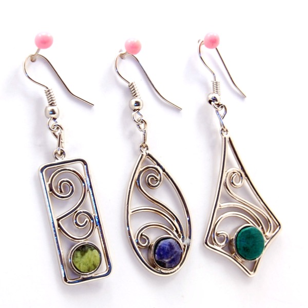 Cabochon Earrings