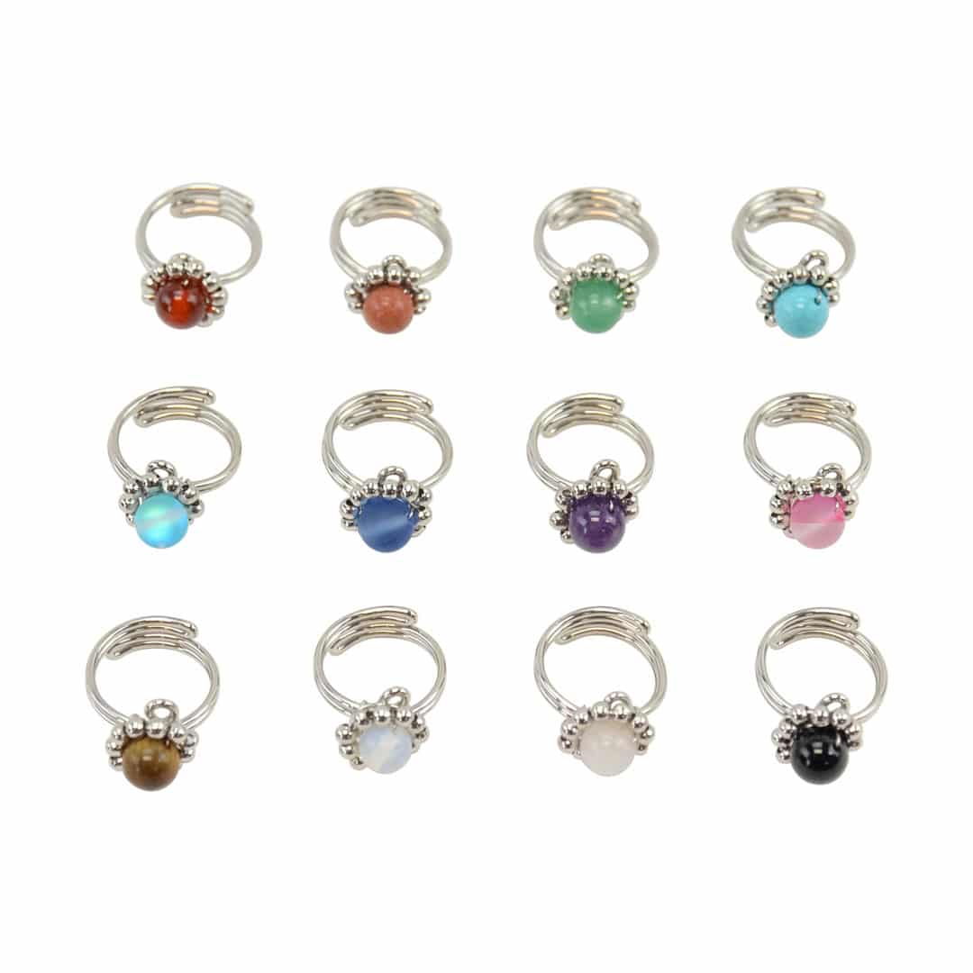 Flower drop ring