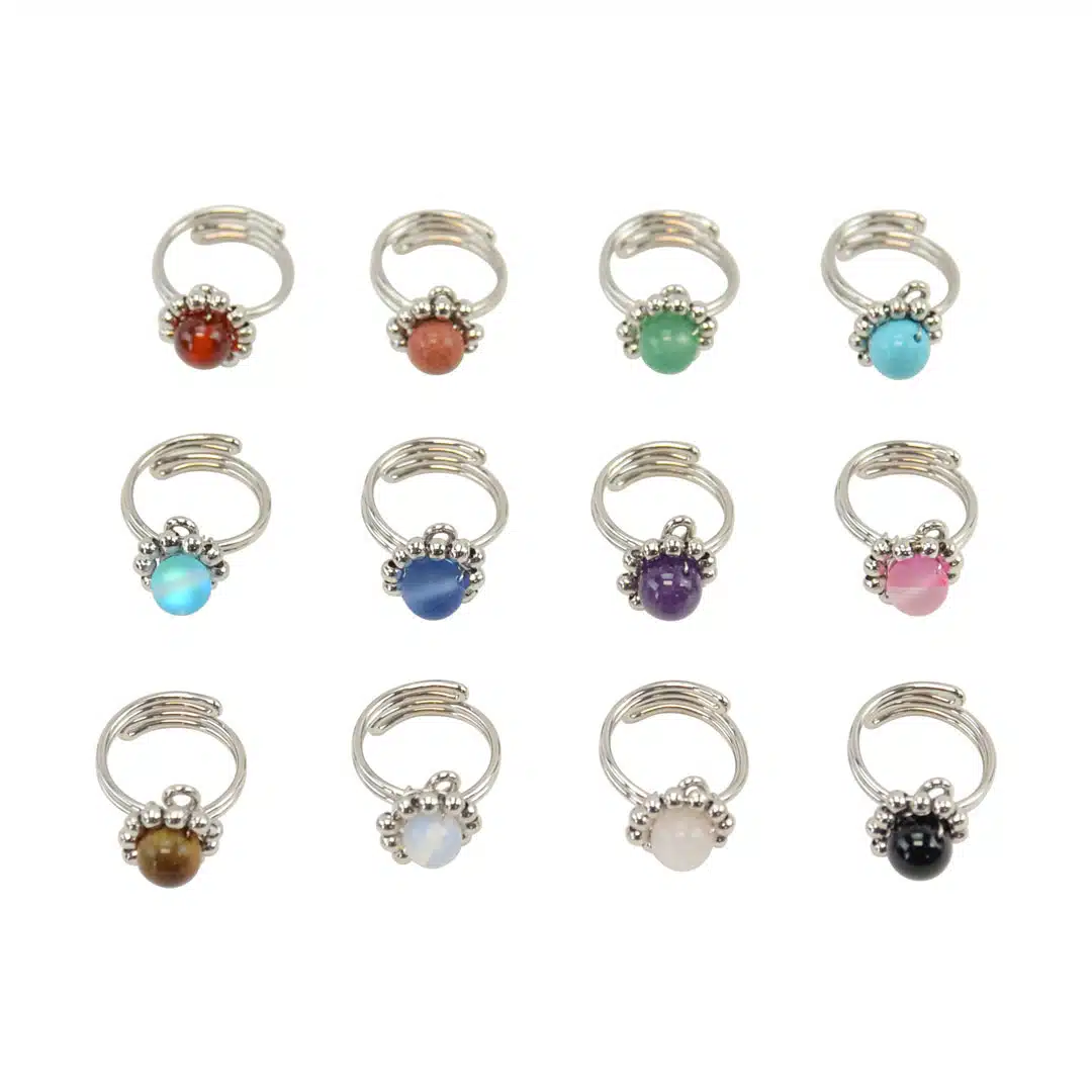 Flower drop ring