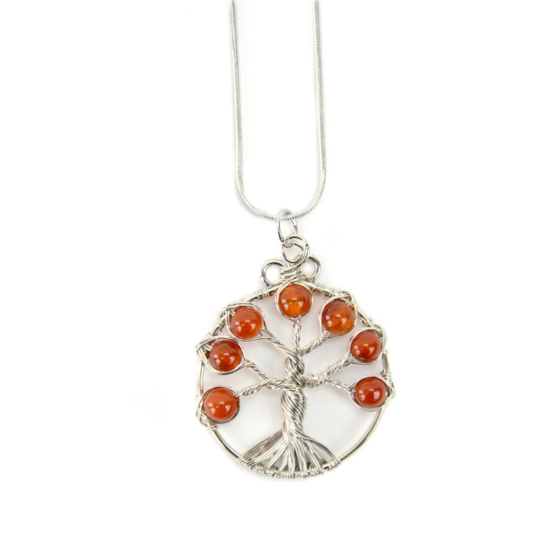 Tree of Life Beaded Necklace