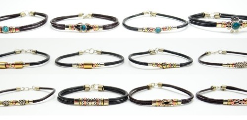 Simple Mixed Metal Bracelet