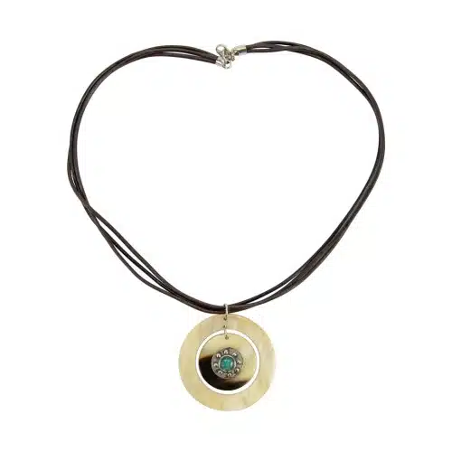 Peruvian Horn Pendant