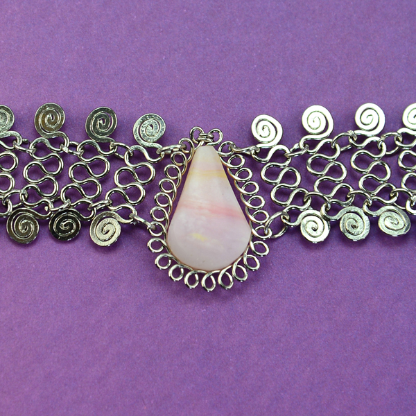 Alpaca Mesh Necklace