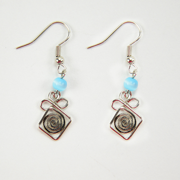 Alpaca Geometric Earring