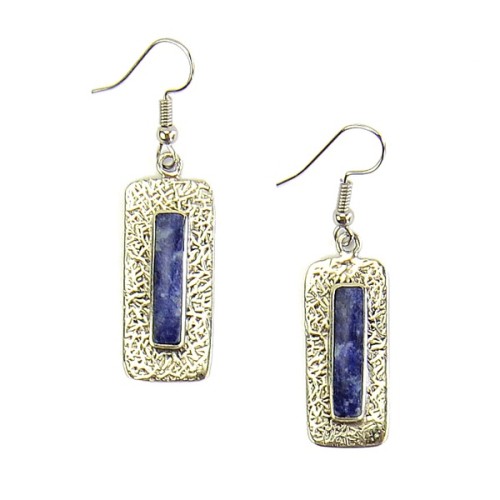Stone Bar Earring